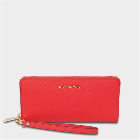 jet set saffiano leather continental wallet michael kors|Michael Kors saffiano wallet.